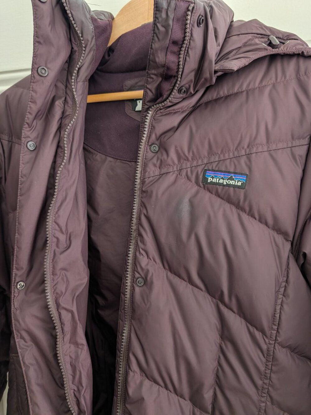 Patagonia Down with It Parka (Plum) - Picture 3 of 4